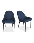 Lapis - Dining Chair (Set of 2) - Dark Blue