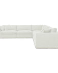 Rue - Classic L Modular Sectional - Off White