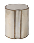 Harlow - Mirrored Accent Table - Gold