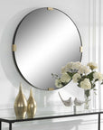 Clip - Modern Round Mirror