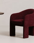 Clara - Performance Fabric Dining Chair - Plum