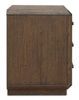 Caleb - Accent Nightstand - Dark Brown
