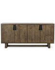Lyra - 4 Door Buffet - Smoke Brown