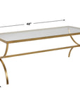 Crescent - Coffee Table - Gold
