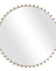 Avelyne - Round Mirror - Gold