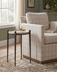 Nahunta - Accent Table - Dark Bronze / Gray