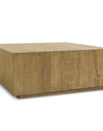 Layne - Square Coffee Table With Casters