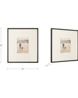 Strand - Framed Print - Beige