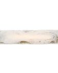 Taffy - 1 Light LED Swirl Glass Sconce - White