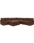 Caplan - 6 Piece Modular Sectional With Ottoman