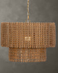 Biswas - Woven Jute 1 Light Pendant - Beige