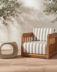 Albers - Outdoor Stool - Cream