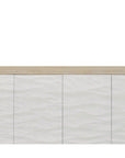 Oasis - Credenza - Beige / Light Brown