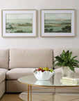 Warm - Valley Framed Prints (Set of 2) - Light Brown