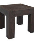 Evander - Side Table - Dark Brown
