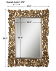 Capulin - Mirror - Antique Gold