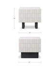 Farren - Outdoor Side Table - Cream