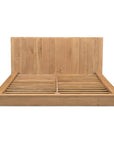 Plank - Queen Bed - Natural Oak