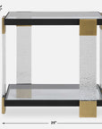 Bendena - Modern Side Table - Black