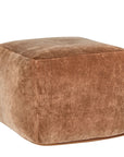 Heirloom - Velvet Pouf - Hazel