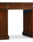 Home Office - Hole Desk Bow Front - Dark Brown