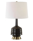 Foster - Black Glaze Table Lamp