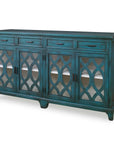 Oksana - Wooden Credenza - Green