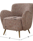 Gemstone - Toned Accent Chair - Confetti