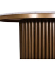 Tower - Dining Table - Antique Brass