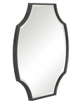 Ulalia - Scalloped Mirror - Black