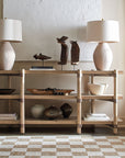 Vineyard Row - Console - Light Brown