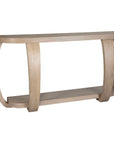 Adona - Wood Console Table - Light Brown
