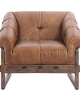 Bellos - Accent Chair - Dark Brown