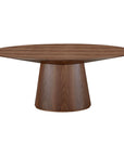 Otago - Oval Dining Table - Natural Walnut