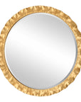 Haya - Round Mirror - Gold