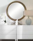 Spera - Round Mirror - Gold