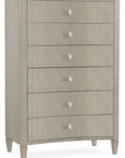 Elixir - 6-Drawer Drawer Chest - Pearl Silver