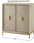 Alessia - 2 Door Cabinet - Light Brown