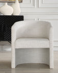 Encompass - White Fabric Dining Chair