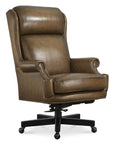 EC - Tucker Executive Swivel Tilt Chair - Brown