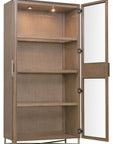 Sonnet - Display Cabinet - Dark Gray