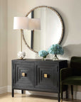 Odeon - Shell Inlay Round Mirror - Bronze