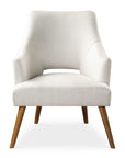 Dree - Retro Accent Chair - White