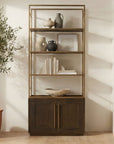 Elliot - Bookshelf - Brown Oak