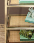 Melange - 85" Etagere - Gold