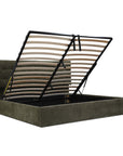 Sebastion - Queen Storage Bed - Green