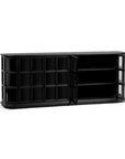 Carson - 4 Door Cabinet - Loft Black