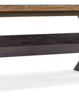 Big Sky - Trestle Dining Table With 2-20" Leaves - Light Brown