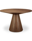 Otago - Round Dining Table - Natural Walnut