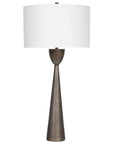 Waller - Handcrafted Cast Table Lamp - Dark Brown